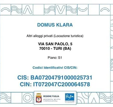 Bed & Breakfast Domus Klara *